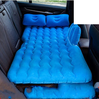 HKM-520467 Car Sleep Mattress with Headrest and Storage Solutions in Flocking Cloth