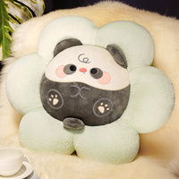 HKM-520595 Cat Claw Plush Cushion - Flower and Paw Series, 50x50cm & 55x50cm, Soft PP Cotton Filling