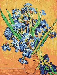 HKM-520787 DIY Digital Oil Painting Kit - Paint By Numbers - Van Gogh Starry Night Over the Rhone - 40x50 cm