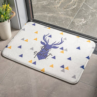HKM-520851 Cartoon Plant and Flower Design Non-slip Flannel Carpet for Bedroom and Bathroom