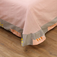 HKM-521107 Cotton Four-Piece Bedding Set with Luxurious Silk-Like Finish