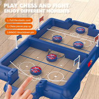 HKM-521363 5-in-1 Mini Board Game Set for Family Fun: Bowling, Finger Basketball & More