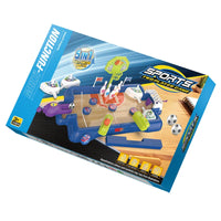HKM-521363 5-in-1 Mini Board Game Set for Family Fun: Bowling, Finger Basketball & More