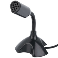 HKM-521491 Mini USB Desktop Microphone with 360° Omnidirectional Sound, Plug and Play, Ideal for Streaming and Recording