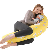 HKM-521619 Crescent Shaped Multifunctional Nursing Pillow for Support and Comfort