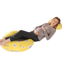 HKM-521619 Crescent Shaped Multifunctional Nursing Pillow for Support and Comfort