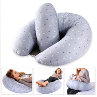 HKM-521619 Crescent Shaped Multifunctional Nursing Pillow for Support and Comfort