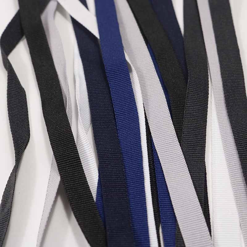 HKM-521619 Polyester 1cm Plain Weave Webbing for Fashion and Accessories