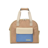 HKM-521811 Pet Travel Backpack with Pull-Rod Design, Foldable 50-60L Bag in Gray, Pink, and Khaki