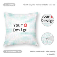 HKM-522003 Customized Home Fashion Pillow Cover in Imitation Cotton and Linen