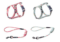 HKM-522131 Adjustable Cat Leash - Nylon Rope in Water Red, Sky Blue, Royal Blue, Lake Green, Denim Blue