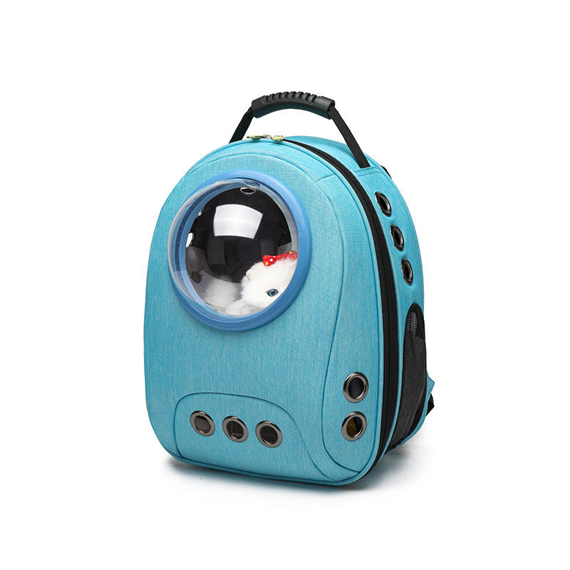 HKM-522131 Space Capsule Oxford Cloth Pet Carrier Bag for Cats and Small Dogs Up to 10 kg