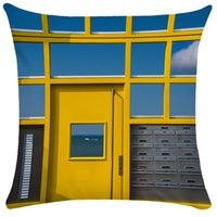 HKM-522323 Morandi Abstract Plush Pillowcase for Living Room, Bedroom, and More