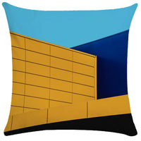 HKM-522323 Morandi Abstract Plush Pillowcase for Living Room, Bedroom, and More