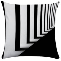 HKM-522323 Morandi Abstract Plush Pillowcase for Living Room, Bedroom, and More