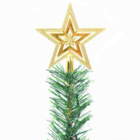 HKM-522899 Green Illuminated Artificial Christmas Tree with Ornaments, 64 cm Height, Waterproof with 20 LED Lights