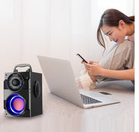 HKM-523155 Portable Mini Home Audio System with Subwoofer - 3W×2 + 5W Output, 3.5MM Compatible, USB/DC 5V Powered