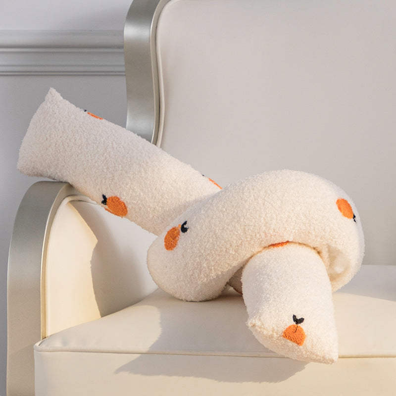 HKM-523219 Decorative Orange Heart Cushion Pillow Cover for Home Sofa - 45x45cm, Embroidered Design