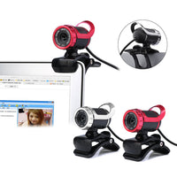 HKM-523283 USB Computer Video Camera with Built-in Microphone and Glass Lens - 480p Resolution, 30fps Frame Rate