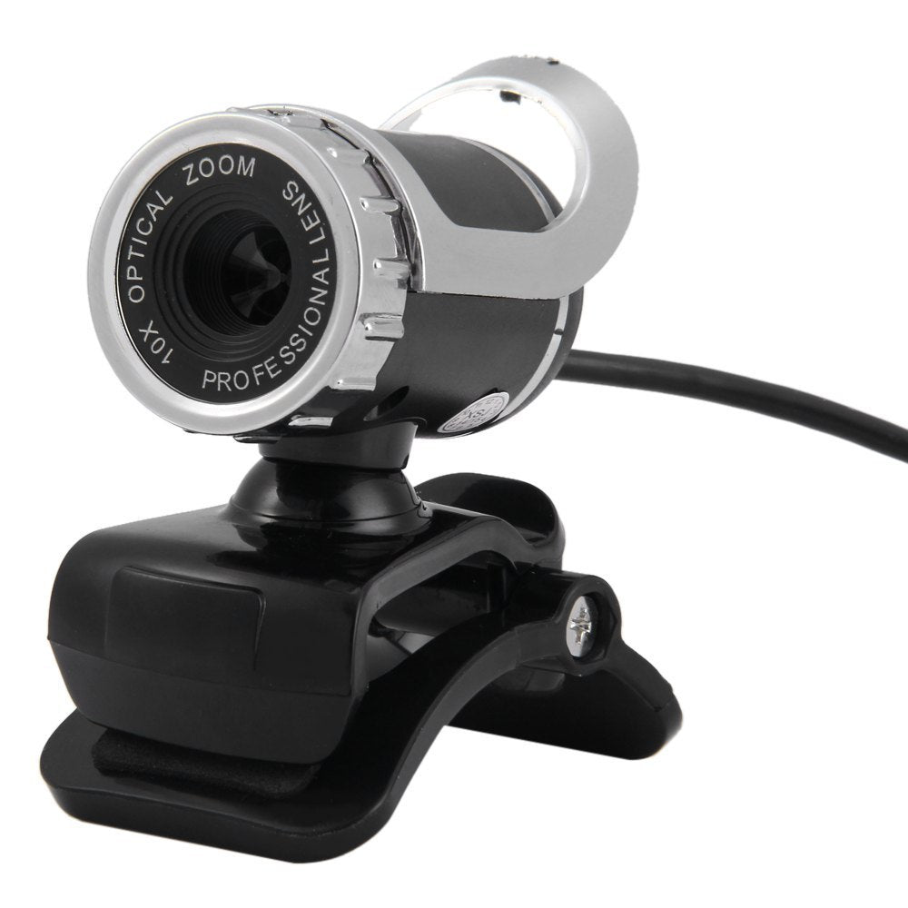 HKM-523283 USB Computer Video Camera with Built-in Microphone and Glass Lens - 480p Resolution, 30fps Frame Rate