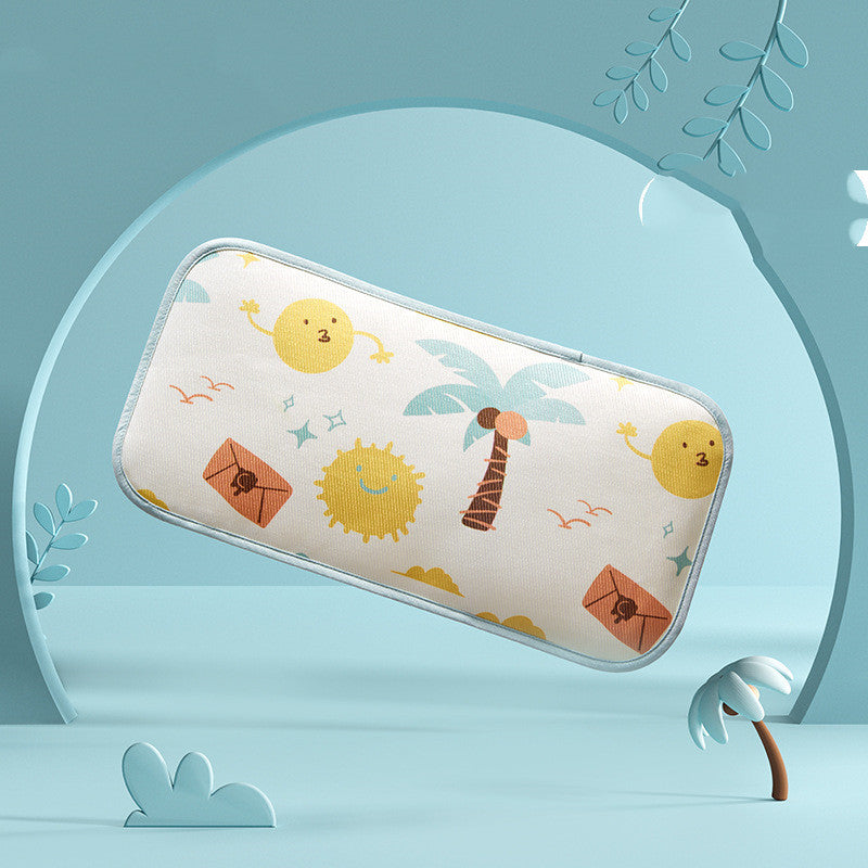 HKM-523411 Breathable Polyester Baby Sleep Pillow in Multiple Cute Designs