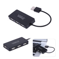 HKM-523475 4-Port USB Hub with Hot Swapping and Current Protection for High-Speed Data Transfer