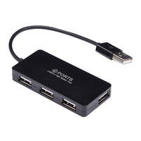 HKM-523475 4-Port USB Hub with Hot Swapping and Current Protection for High-Speed Data Transfer