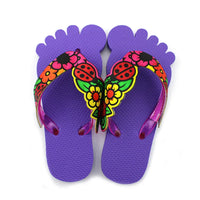 HKM-523667 DIY Colorful Doodle Slippers for Kids - Creative Drawing and Coloring Toy Set