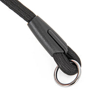 HKM-523795 Double-Headed Dog Collar in Durable Black Nylon - Sizes S, M, L
