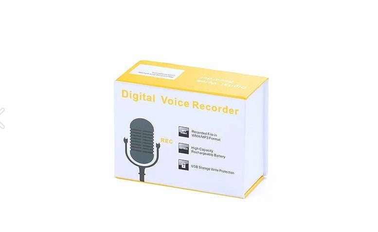 HKM-523795 Mini Portable High-definition Voice Recorder with Noise Reduction and 1200 Minutes Recording Time
