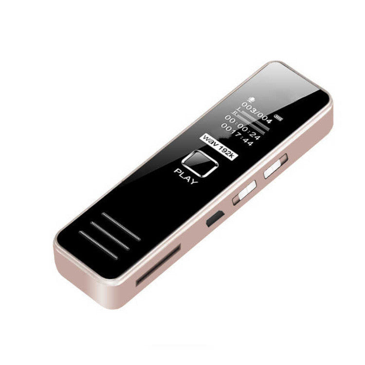HKM-523795 Mini Portable High-definition Voice Recorder with Noise Reduction and 1200 Minutes Recording Time
