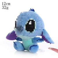 HKM-523923 Lilo & Stitch Plush Doll Pendant Toy – Cute Soft Stuffed Models for Kids, Ideal Gift for All Occasions