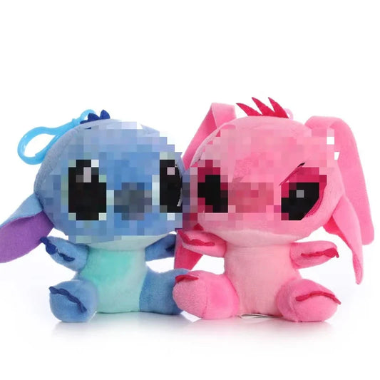 HKM-523923 Lilo & Stitch Plush Doll Pendant Toy – Cute Soft Stuffed Models for Kids, Ideal Gift for All Occasions