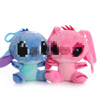 HKM-523923 Lilo & Stitch Plush Doll Pendant Toy – Cute Soft Stuffed Models for Kids, Ideal Gift for All Occasions