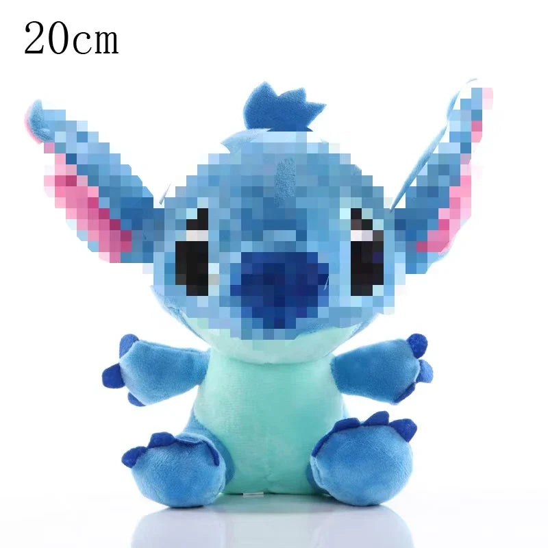 HKM-523923 Lilo & Stitch Plush Doll Pendant Toy – Cute Soft Stuffed Models for Kids, Ideal Gift for All Occasions