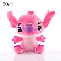 HKM-523923 Lilo & Stitch Plush Doll Pendant Toy – Cute Soft Stuffed Models for Kids, Ideal Gift for All Occasions
