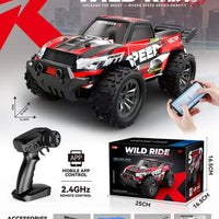 HKM-524051 1:20 Scale High-Speed Remote Control Off-Road Car with Phone Control, 2.4G Frequency - 12KM/H Speed
