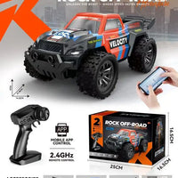 HKM-524051 1:20 Scale High-Speed Remote Control Off-Road Car with Phone Control, 2.4G Frequency - 12KM/H Speed