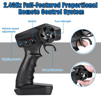HKM-524051 1:20 Scale High-Speed Remote Control Off-Road Car with Phone Control, 2.4G Frequency - 12KM/H Speed