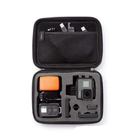 HKM-524115 Anti-Shock Portable Case for GoPro and Accessories – Durable Foam Padding, Zipper and Handle