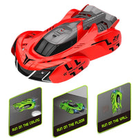 HKM-524499 Remote Control Anti-Gravity Wall Climber Car Toy for Kids - 6 Channel Stunt Drift Vehicle