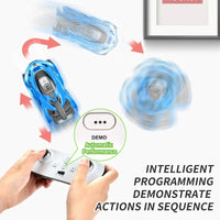 HKM-524499 Remote Control Anti-Gravity Wall Climber Car Toy for Kids - 6 Channel Stunt Drift Vehicle