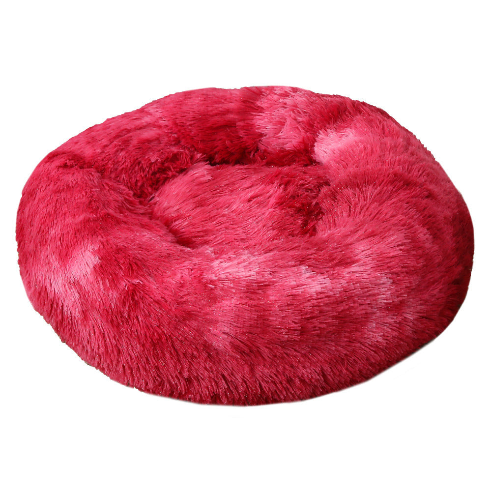 HKM-524627 Plush Round Pet Supplies Cat Litter Kennel