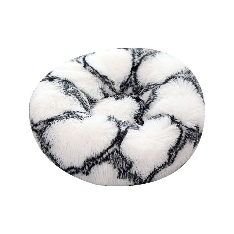HKM-524627 Plush Round Pet Supplies Cat Litter Kennel