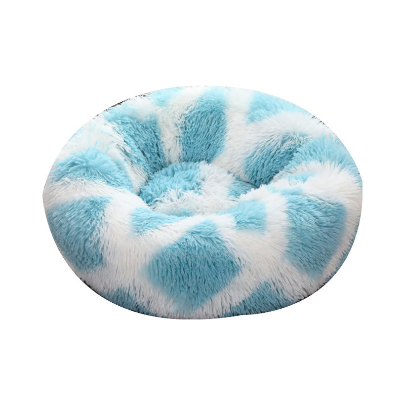 HKM-524627 Plush Round Pet Supplies Cat Litter Kennel