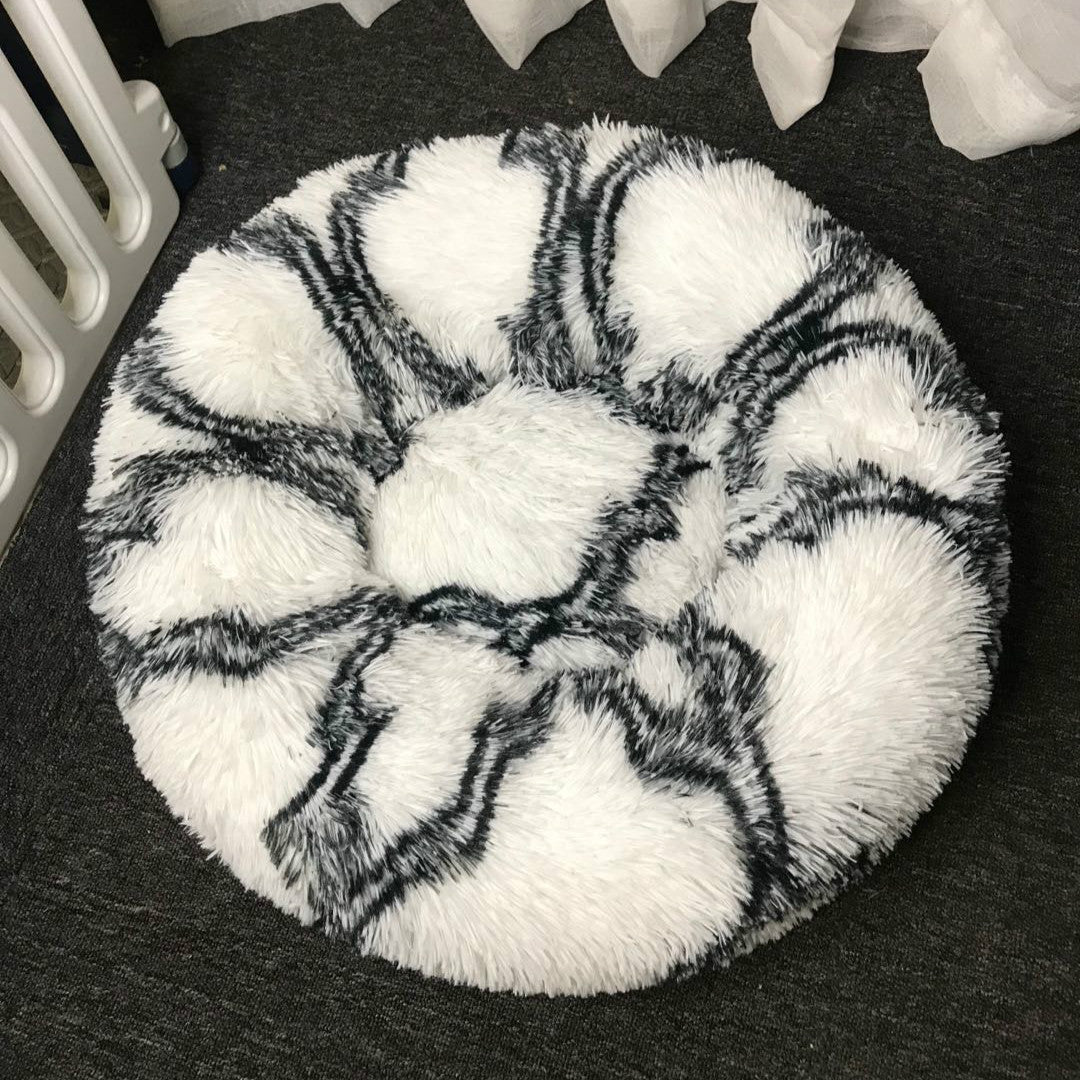 HKM-524627 Plush Round Pet Supplies Cat Litter Kennel