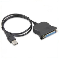 HKM-524947 USB to DB25 Parallel Printer Cable, IEEE 1284 Interface, Full Injection Molding, High-Speed Connectivity