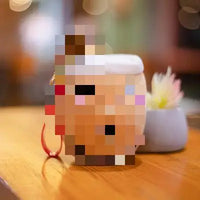 HKM-525075 Cute Cartoon Plush Bubble Tea Keychain - Soft PP Cotton Filling, 10cm to 100cm Height, Suitable for All Ages