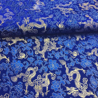 HKM-525075 Silk Brocade Fabric for Cheongsam, Dresses, and Home Decor - 150cm Width, 190g/㎡