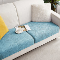 HKM-525139 All-Season Elastic Knitted Sofa Cover - Dustproof & Dirt Resistant, Multiple Sizes Available